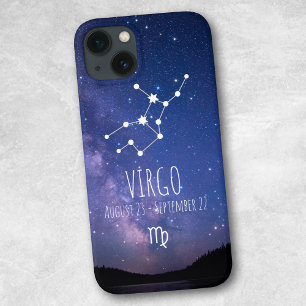 Jungfrau   Personalisierte Sternbild-Konstellation iPhone 13 Hülle