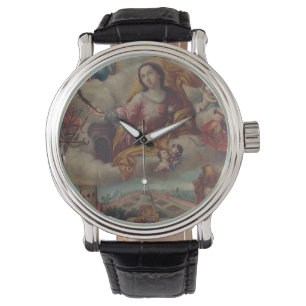 Jungfrau Saint Barbara und Märtyrer Armbanduhr
