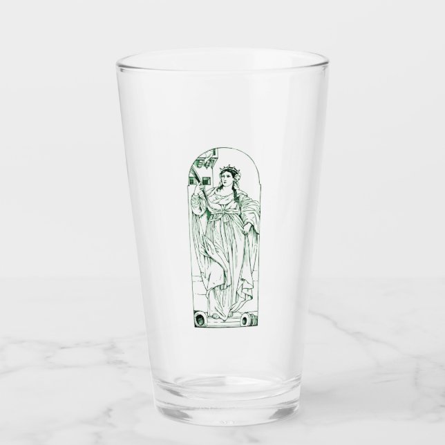Jungfrau Saint Barbara und Märtyrer Glas (Vorderseite)