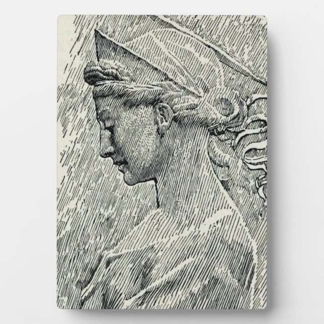 Jungfrau Saint Cecilia und Märtyrer Fotoplatte (Vorderseite)