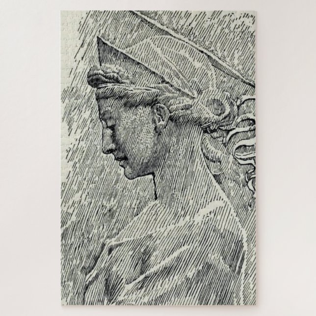 Jungfrau Saint Cecilia und Märtyrer Puzzle (Vertikal)