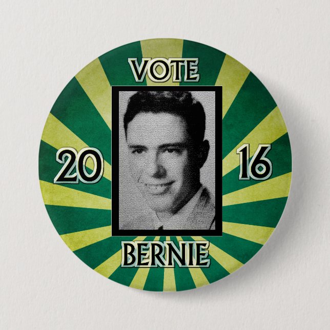 Jungfrau Sanders Button (Vorderseite)