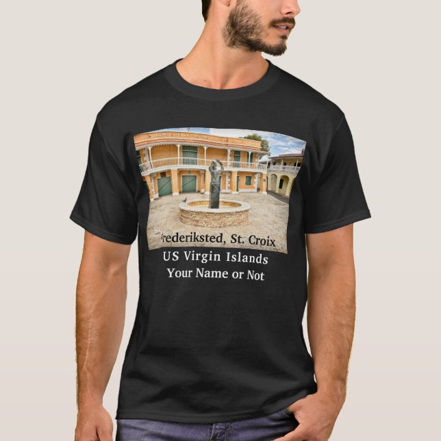 JUNGFRAU St. Croix USVI Frederiksted T-Shirt (Vorderseite)