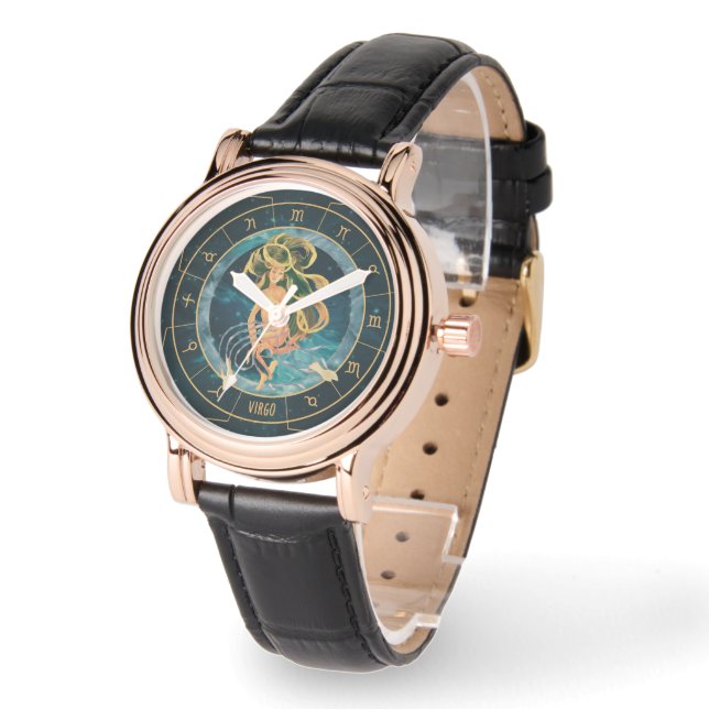 Jungfrau-Sternzeichen Armbanduhr (Winkel)