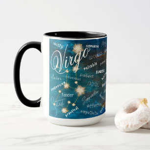 Jungfrau-Sternzeichen Astrologie Eigenschaften Kon Tasse