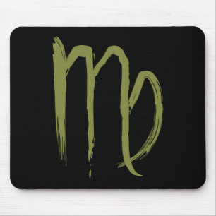 Jungfrau Sternzeichen August September Geburtstag Mousepad
