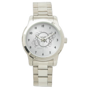 Jungfrau-Sternzeichen-Design Armbanduhr