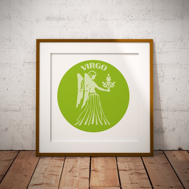 Jungfrau, Sternzeichen, Horoskop, Astrologie Poster (Von Creator hochgeladen)