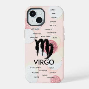 Jungfrau-Sternzeichen-Horoskop-Merkmale Mädchen iPhone 15 Hülle