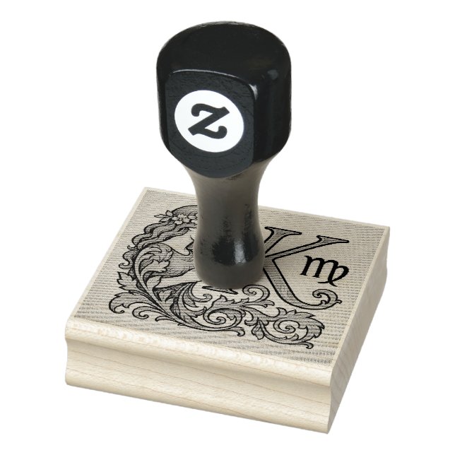 Jungfrau Sternzeichen (K) Gummistempel (Stempel)