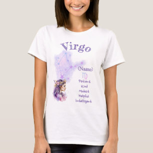 Jungfrau-Sternzeichen T-Shirt *1