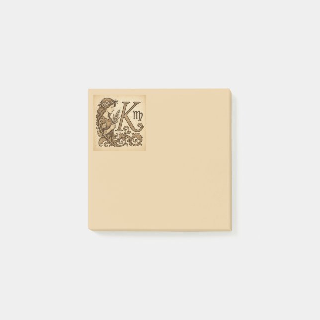 Jungfrau-Sternzeichen-Tasche (K) Post-it Klebezettel (Vorderseite)
