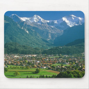 Jungfrau Strecke Mousepad