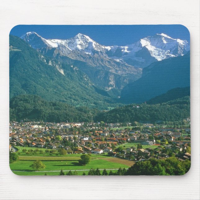 Jungfrau Strecke Mousepad (Vorne)