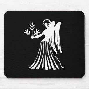 Jungfrau-Tierkreis-Piktogramm Mousepad