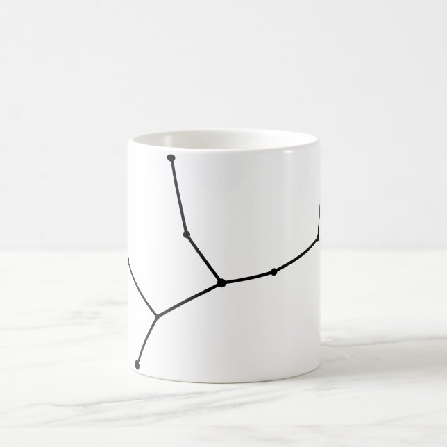 Jungfrau-Tierkreis-Tasse Kaffeetasse (Mittel)