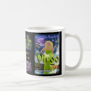Jungfrau-Tierkreis-Tasse Tasse