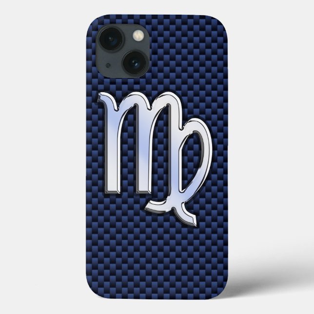 Jungfrau-Tierkreis-Zeichen auf Case-Mate iPhone Hülle (Rückseite)