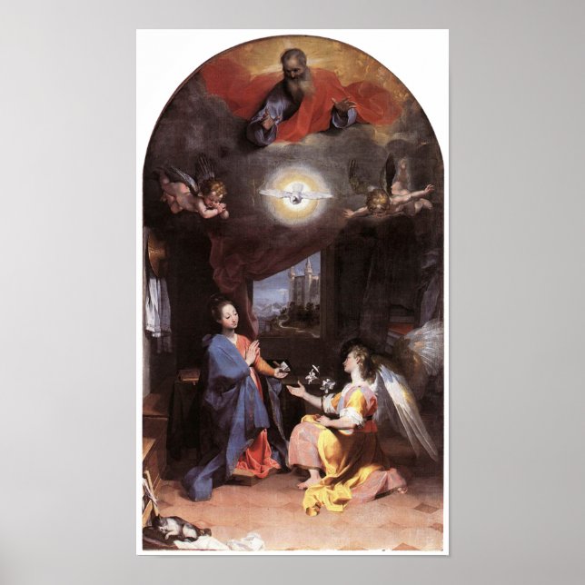 JUNGFRAU UND JAHRESANGEL POSTER (Vorne)