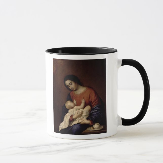 Jungfrau und Kind, 1658 Tasse (Rechts)