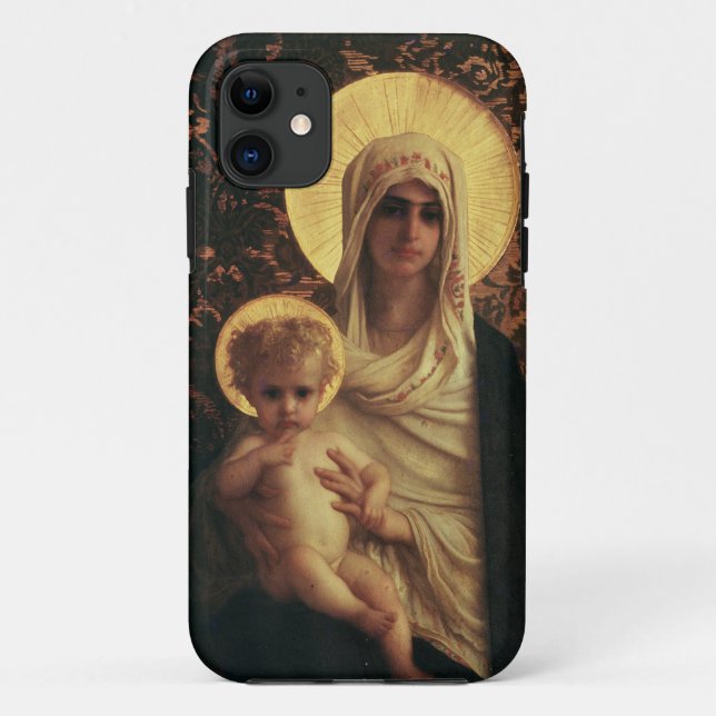 Jungfrau und Kind, 1872 Case-Mate iPhone Hülle (Rückseite)