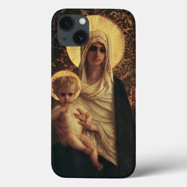 Jungfrau und Kind, 1872 Case-Mate iPhone Hülle (Rückseite)