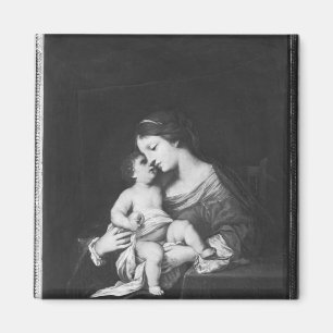 Jungfrau und Kind 3 Magnet