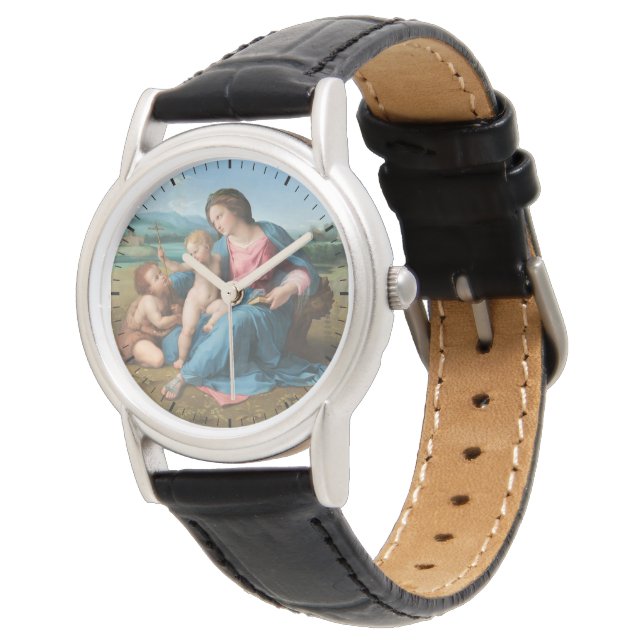 Jungfrau und Kind Armbanduhr (Schrägansicht)
