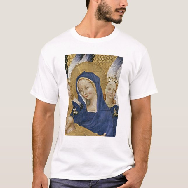 Jungfrau und Kind, c.1395-99 T-Shirt (Vorderseite)