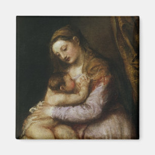 Jungfrau und Kind, c.1570-76 Magnet