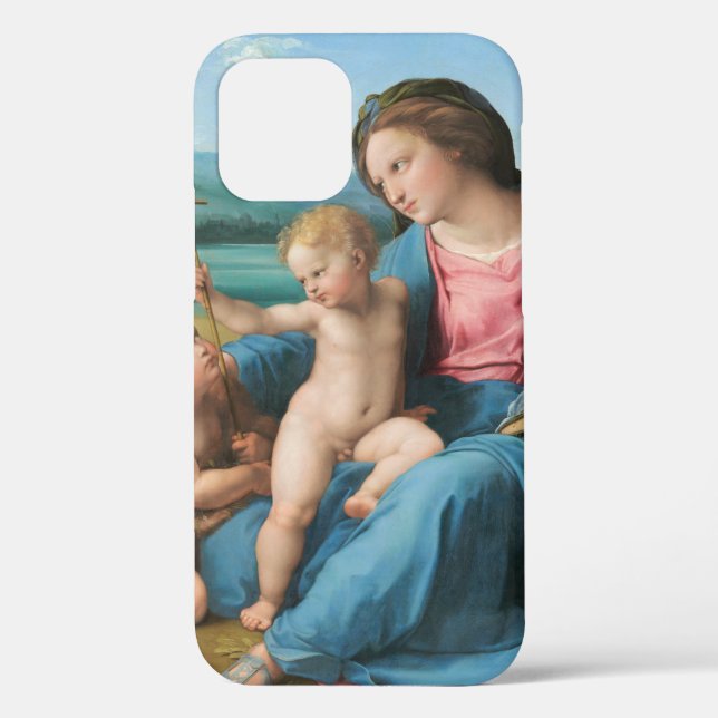 Jungfrau und Kind Case-Mate iPhone Hülle (Rückseite)