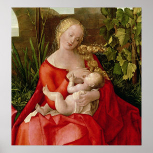 Jungfrau und Kind "Madonna mit der Iris", 1508 Poster