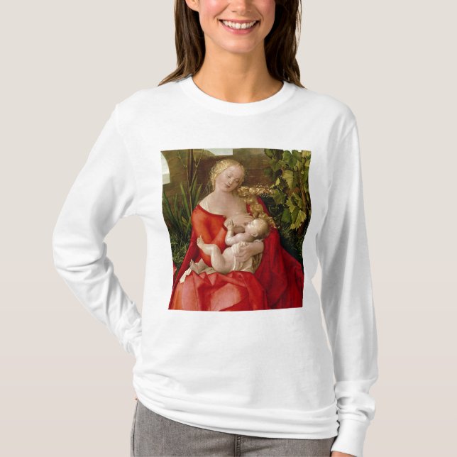 Jungfrau und Kind "Madonna mit der Iris", 1508 T-Shirt (Vorderseite)