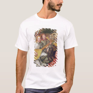 Jungfrau und Kind mit Engeln T-Shirt