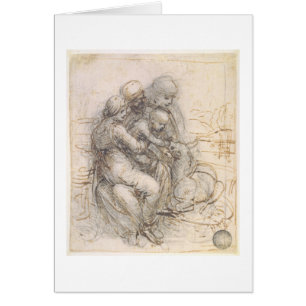 Jungfrau und Kind mit St Anne, c.1501-10 (Stift