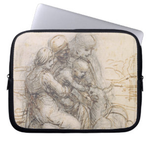 Jungfrau und Kind mit St Anne, c.1501-10 (Stift Laptopschutzhülle