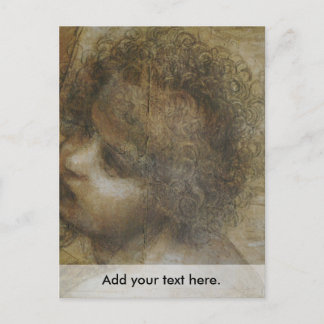 Jungfrau und Kind mit St. Anne und St. John Postkarte