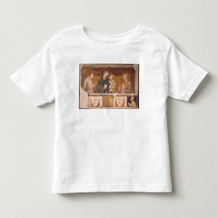 Jungfrau und Kind mit St Francis und Johannes Kleinkind T-shirt