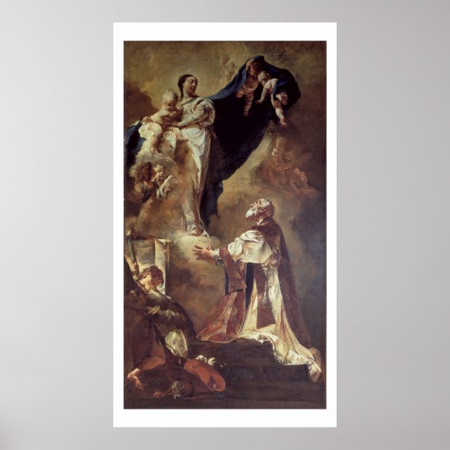Jungfrau und Kind nach St. Philip Neri, 172 Poster (Vorne)