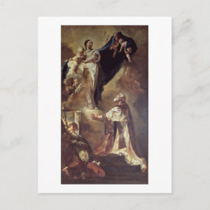 Jungfrau und Kind nach St. Philip Neri, 172 Postkarte