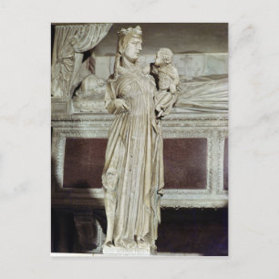 Jungfrau und Kind Postkarte