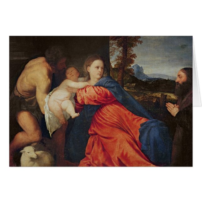 Jungfrau und Säugling (Vorderseite (Horizontal))