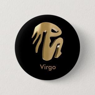 Jungfrau, Vergine Button