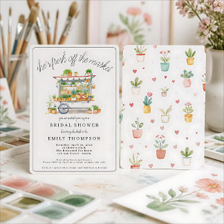 Jungfrau vom Markt Brautparty-Einladung Einladung