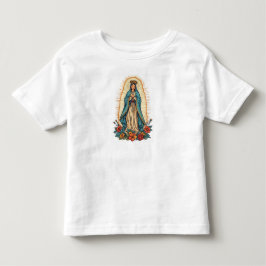 Jungfrau von Guadalupe T-Shirt für Kleinkinder