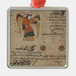 Jungfrau, Waage und Skorpion Silbernes Ornament