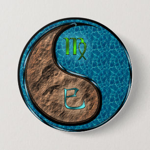 Jungfrau & Wasserschlange Button