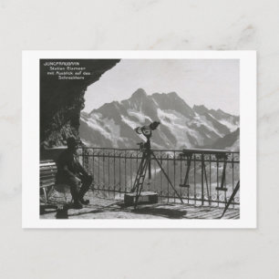Jungfraubahn, Station Eismeer, Schweiz Vintage Postkarte