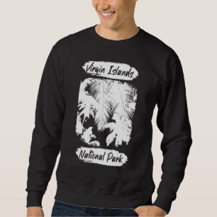 Jungfraueninseln Palme St John Nationalpark Sai Sweatshirt