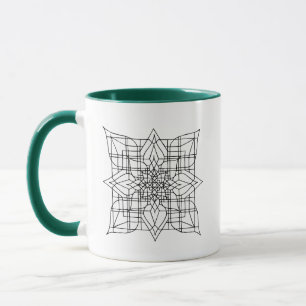 Jungfraumandala-Tasse Tasse